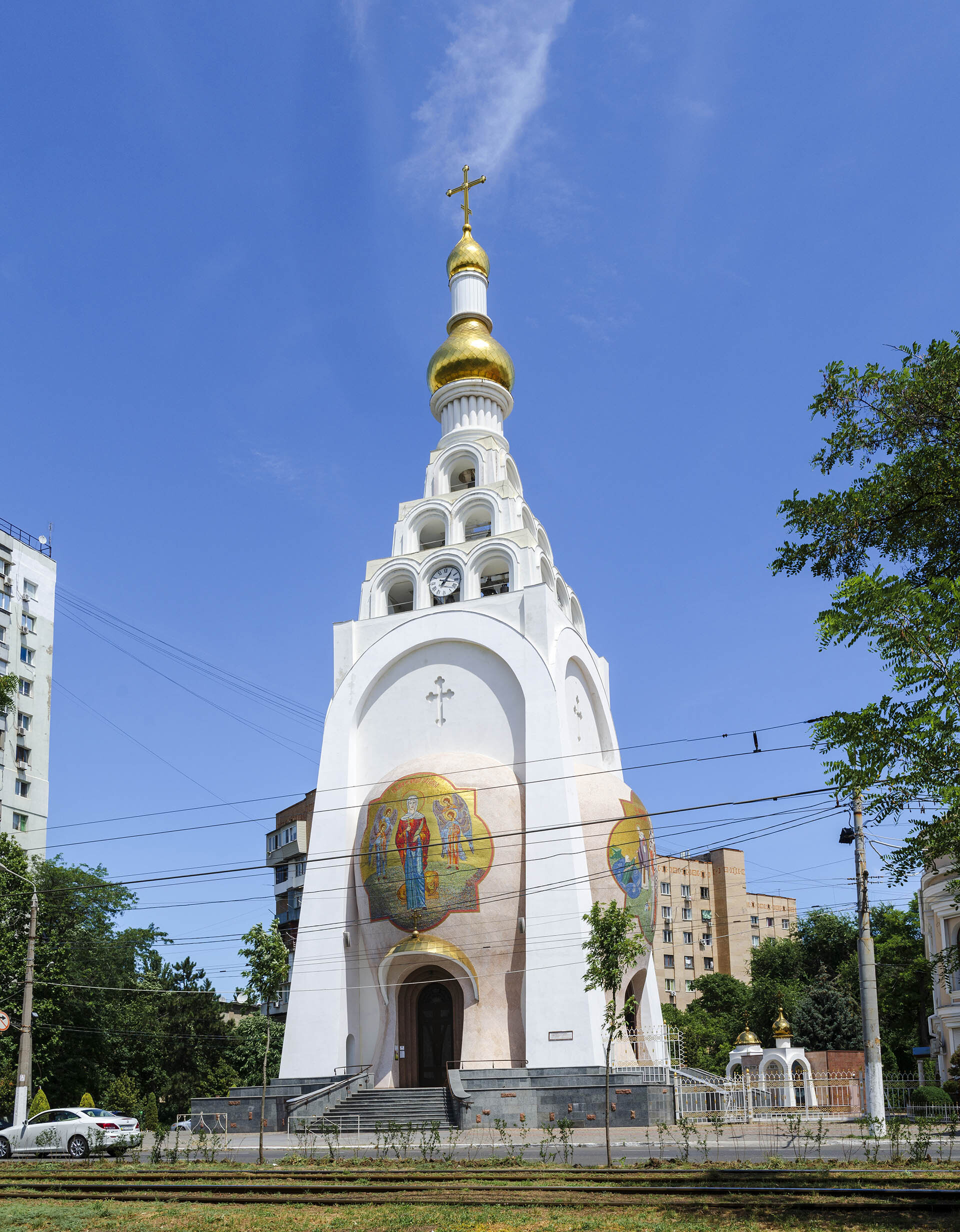 Храм Святой Мученицы Татианы, Одесса, архитектор Владимир Глазырин, 2006 год. Фото: Станислав Калач
Храм Святой Мученицы Татианы, Одесса архитектор Владимир Глазырин Кивалов
